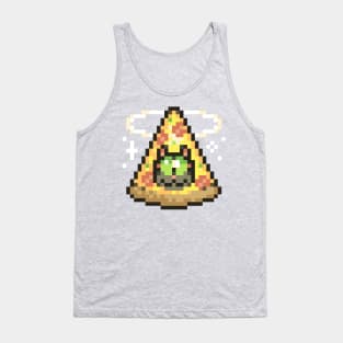 Illuminati Pizza Cat Tank Top